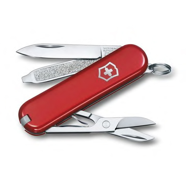 Victorinox  Victorinox Swiss Army Knives 0.6210.86 Classic De Luxe - Brown  Marbled Cloisonné