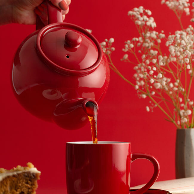 Price & Kensington | Red 6-Cup Teapot