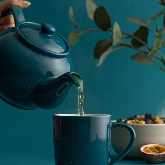 Price & Kensington | Teal 6-Cup Teapot
