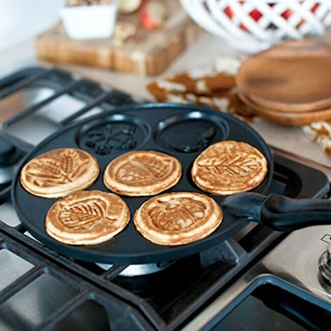 Nordic Ware Autumn Leaves Pancake Pan