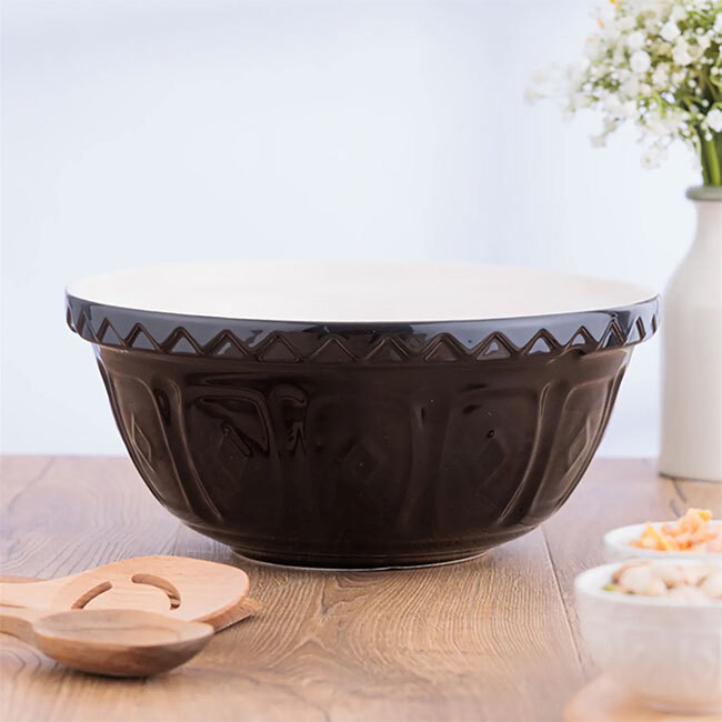 Mason Cash S12 Mixing Bowl - 17 cup | Black