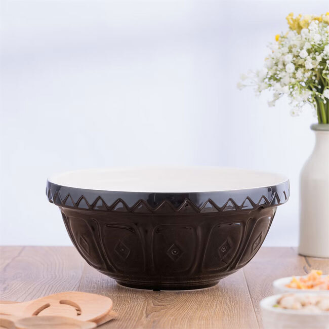 Mason Cash S18 Mixing Bowl - 11 Cup | Black