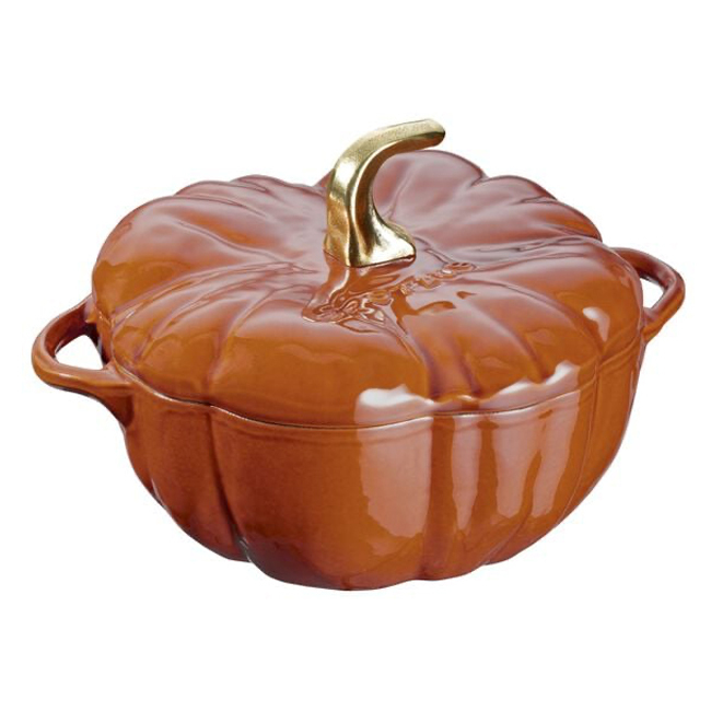 Staub Cast Iron 3.5 Qt Pumpkin Cocotte