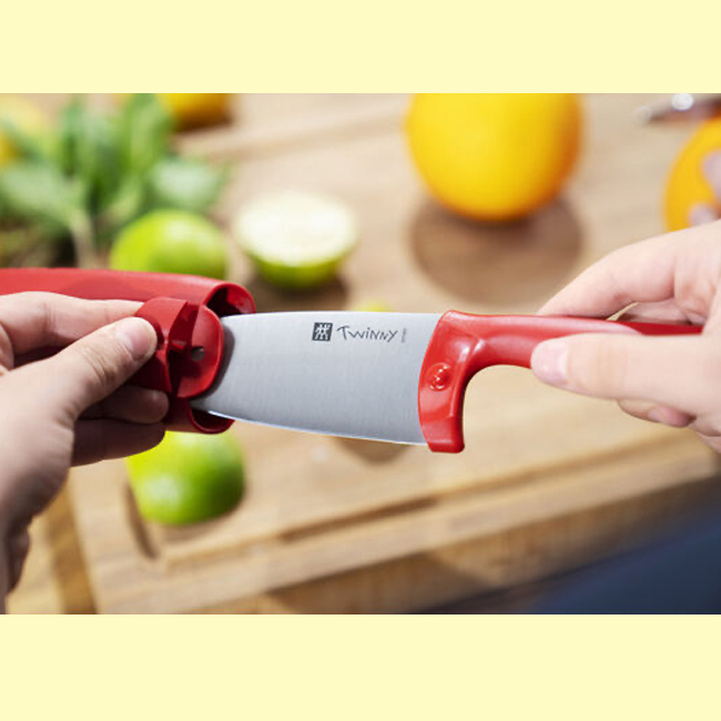 Zwilling Twinny 4.25” Chef's Knife Set | Red