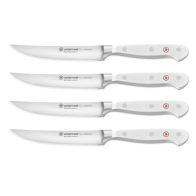 ZWILLING Steak Sets 4-pc, Toro Steak Knife Set in Beechwood presentation box