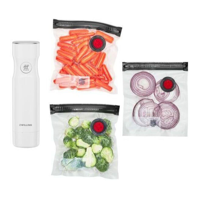 Product Zwilling Fresh & Save Pump and Bag Set | S/4-pc, White