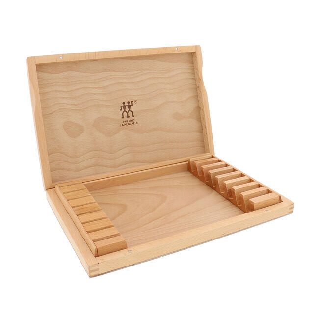 Zwilling J A Henckels Stainless Steel Steak Knife Set with Wood Presentation Case, 8-pc - wood case only