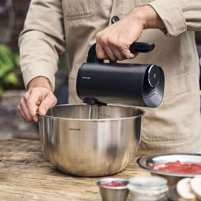 Zwilling XTEND Cordless Hand Mixer (Without Battery) in use