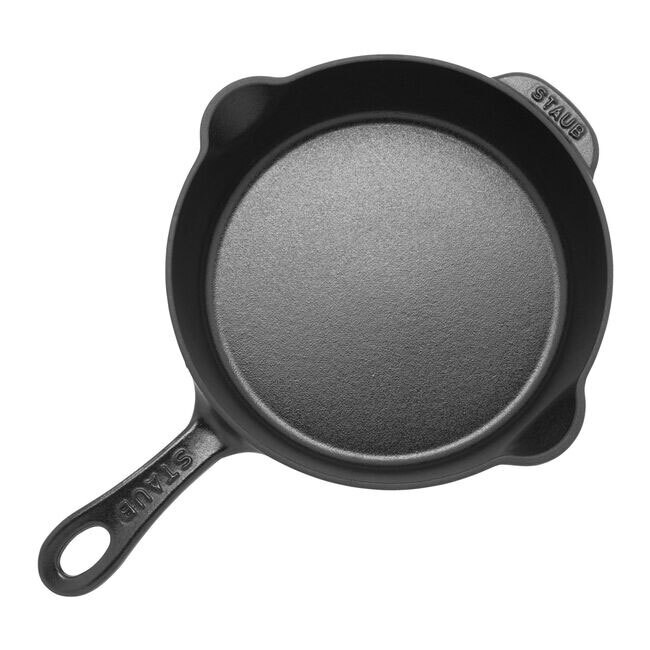 Staub 8.5-inch, Traditional Deep Skillet | Black Matte