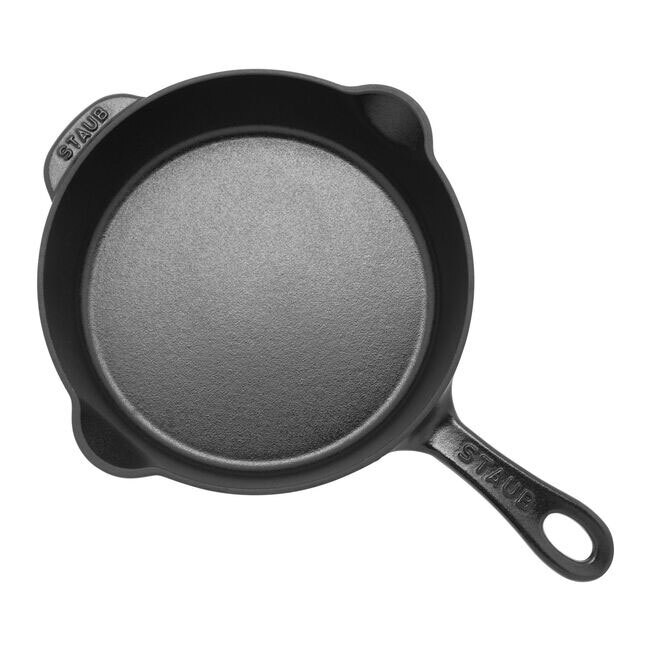 Staub 8.5-inch, Traditional Deep Skillet | Black Matte