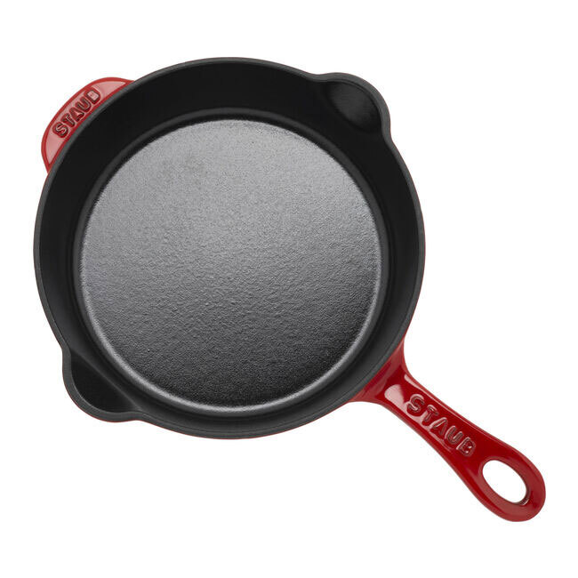 Staub 8.5-inch, Traditional Deep Skillet | Cherry	