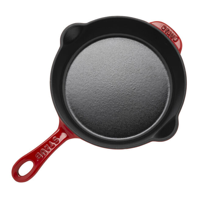 Staub 8.5-inch, Traditional Deep Skillet | Cherry	