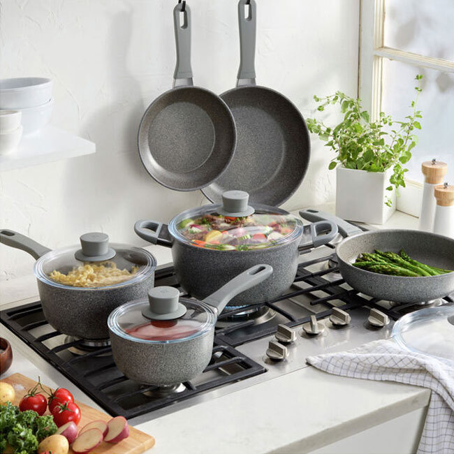 Zwilling Parma Plus 10-pc, Aluminum Nonstick Cookware Set