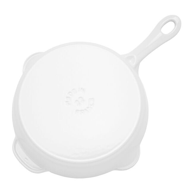 Staub 8.5-inch, Traditional Deep Skillet | White bottom