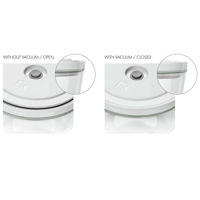 Zwilling Fresh & Save Bowls | Stainless Steel Vacuum Bowl Set S/M/L | Silver-white | 6-pc