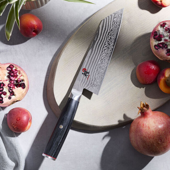 Miyabi Kaizen II 6.50” Bunka Knife | Black Matte