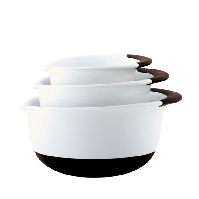 Product OXO Good Grips 3-Piece Mixing Bowl Set | White