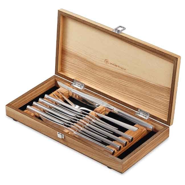 Product Wüsthof 10-Piece Stainless Mignon Steak & Carving Set