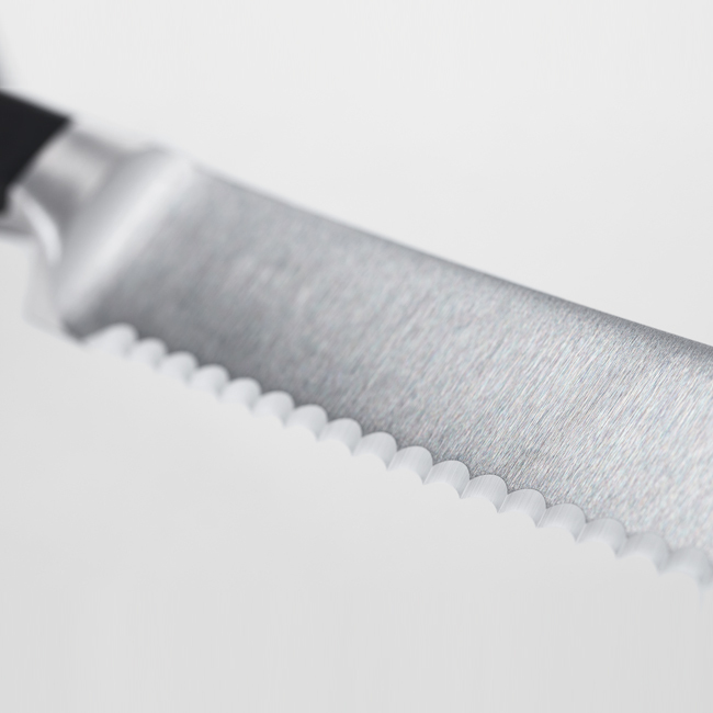 Wüsthof Classic 11-Piece Knife Block Set, Acacia - serrated knife edge