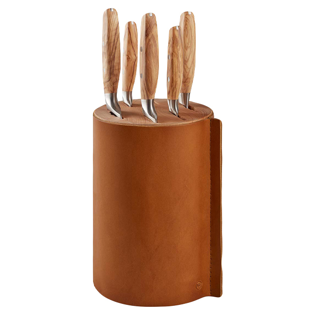 Wusthof Classic Ikon 7 Piece Acacia Knife Block Set