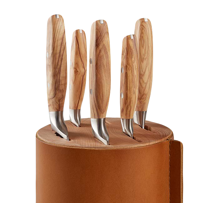 Wusthof Gourmet 6-Piece Block Set, Natural - Browns Kitchen