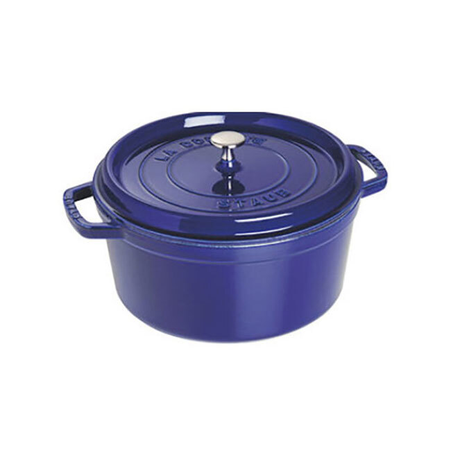 Product Staub Cast Iron Round 4 Qt Cocotte | Dark Blue