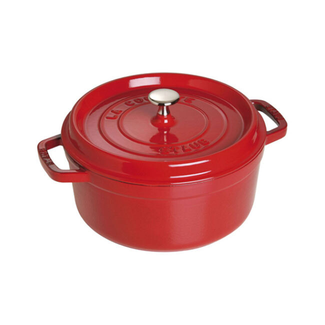 Product Staub Cast Iron Round 5.5 Qt Cocotte | Cherry