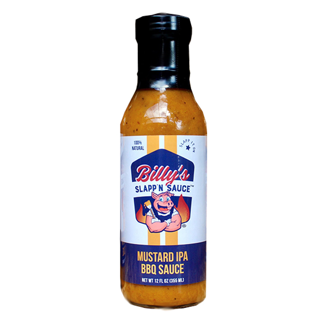 Product Billy's Slapp'n Sauce Mustard IPA BBQ Sauce