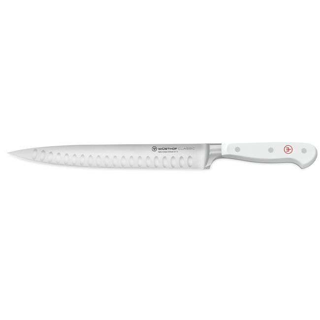 Wüsthof Classic 2-Piece Hollow Edge Carving Set | White - 9