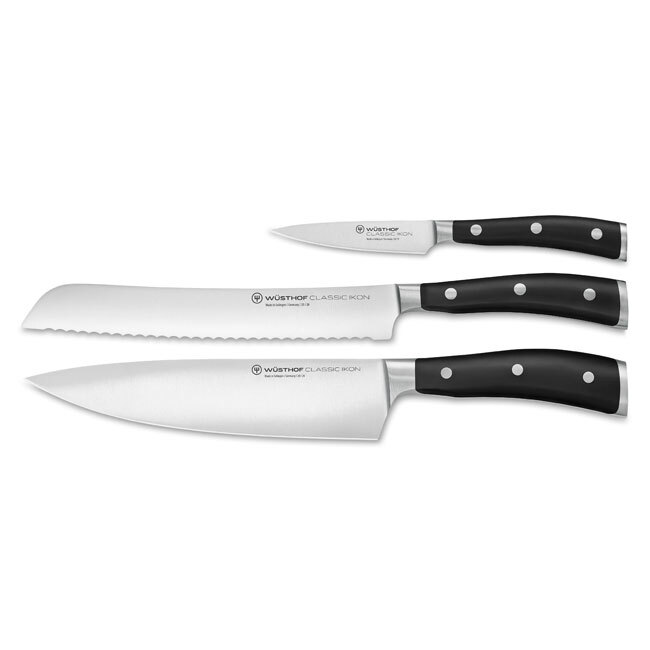 Product Wüsthof Classic IKON 3-Piece Knife Set