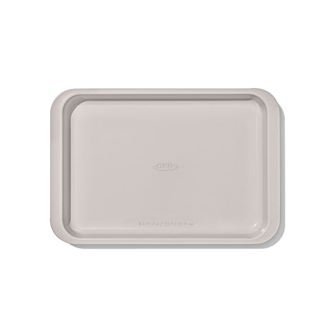 OXO Good Grips Non-Stick Pro Ceramic Coated Metal Bakeware Quarter Sheet Pan | Storm Blue