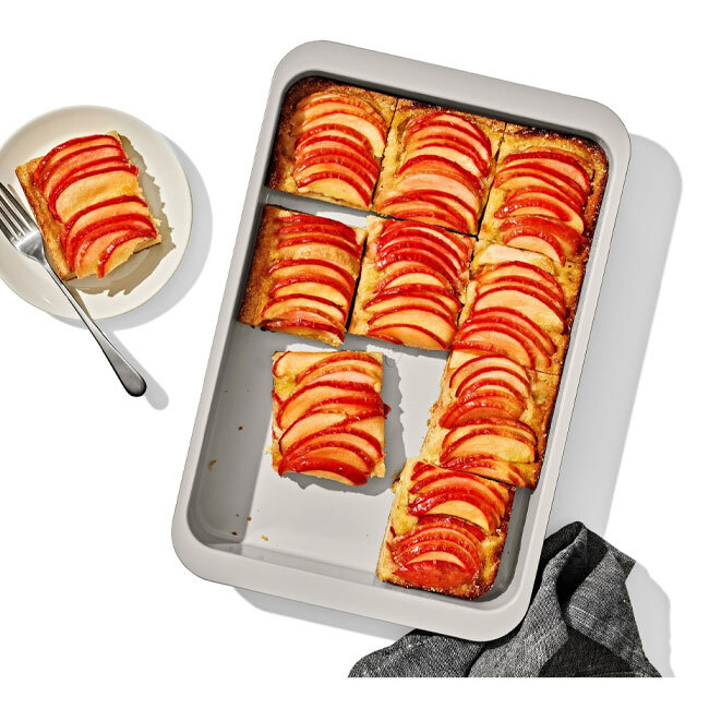 OXO Good Grips Non-Stick Pro Ceramic Coated Metal Bakeware 9” x 13” Cake Pan | Storm Blue