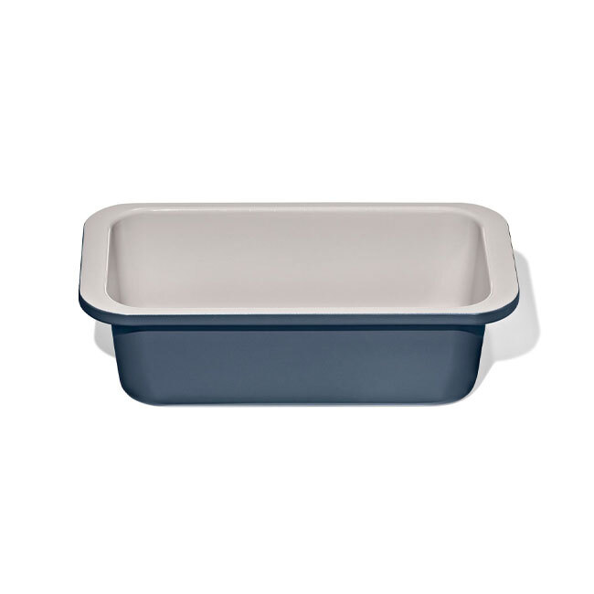 Product OXO Good Grips Non-Stick Pro Ceramic Coated Metal Bakeware 1 lb Loaf Pan | Storm Blue