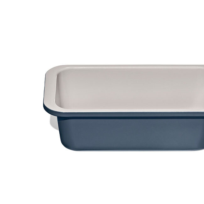 OXO Good Grips Non-Stick Pro Ceramic Coated Metal Bakeware 1 lb Loaf Pan | Storm Blue