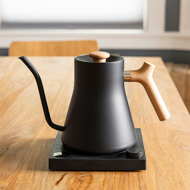 Fellow Stagg EKG Electric Kettle | Black/Maple