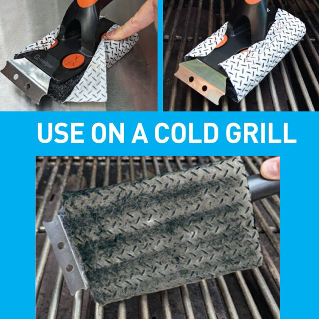 Proud Grill Q-Swiper® BBQ Grill Cleaner