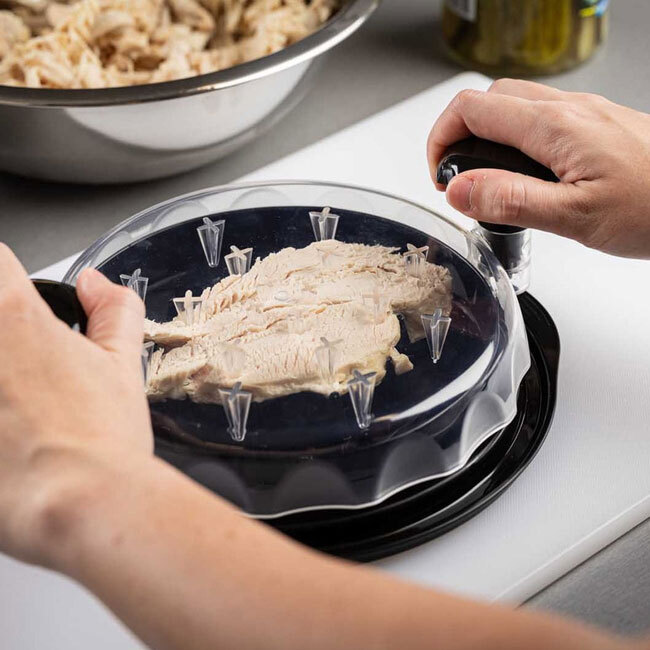 Tablecraft Chicken Shredder | Black - loaded