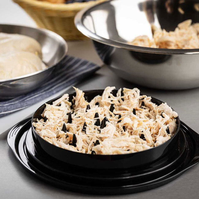 Tablecraft Chicken Shredder | Black - shredded