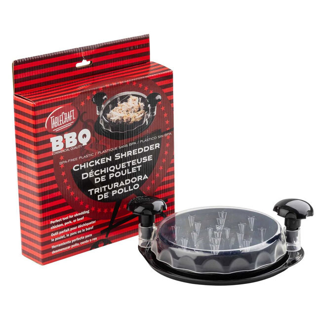 Tablecraft Chicken Shredder | Black - package