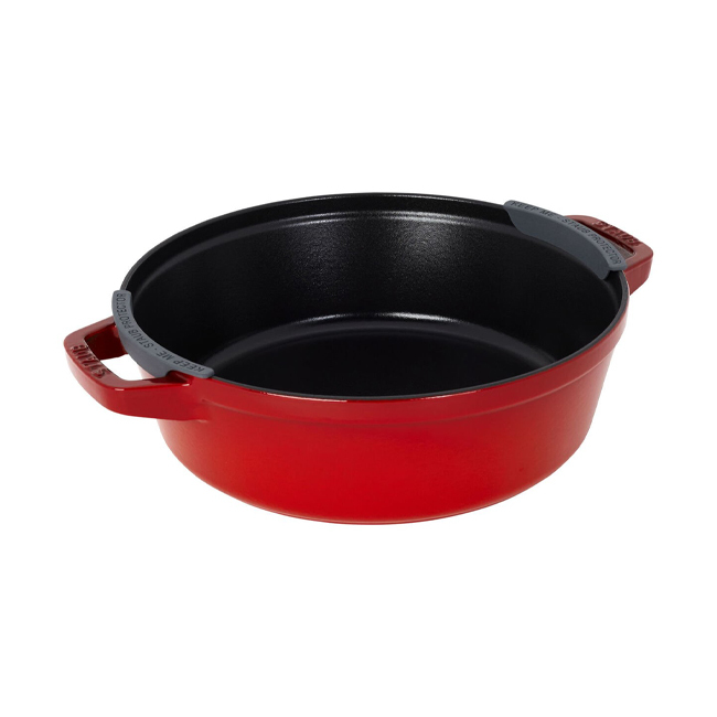 Staub 4-pc Cast Iron Stackable Set Cherry | Cozymeal