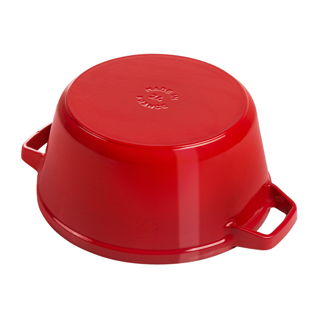 Staub 4-pc Cast Iron Stackable Set Cherry | Cozymeal