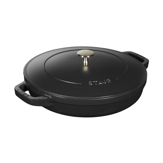 Staub 4-Pc Cast Iron Stackable Set | Black - 10