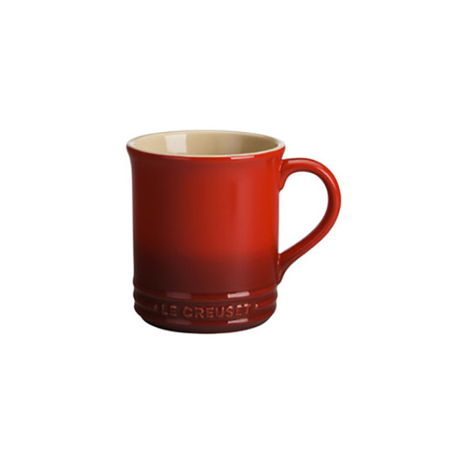 Le Creuset Metallic Handle Stoneware Mug - Artichaut