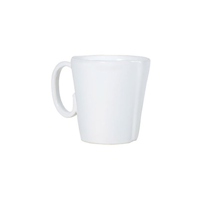 Vietri Lastra Mug - White