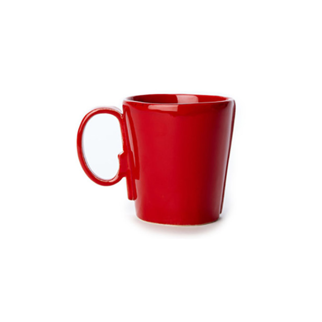 Vietri Lastra Mug - Red
