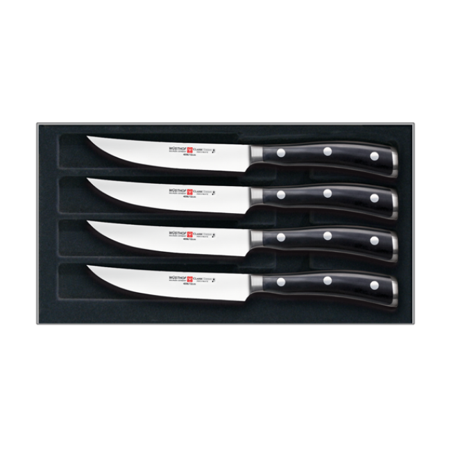 Wüsthof Classic IKON 4 piece Steak Knife Set