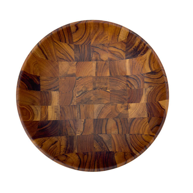 Teakhaus Moon Salad Bowl