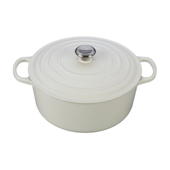 Le Creuset Signature 9 Qt Round Dutch Oven | White