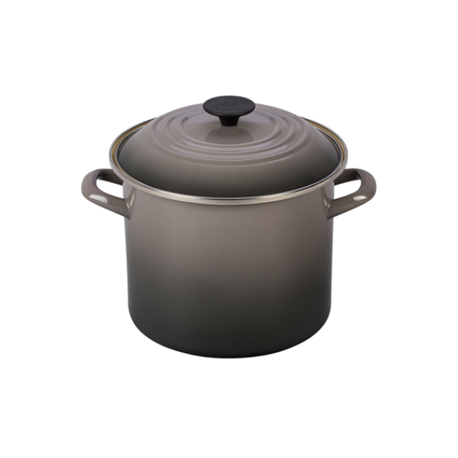 Le Creuset 8 Qt Enamel on Steel Stockpot | Oyster