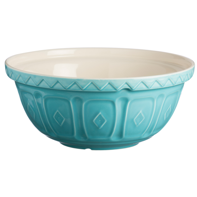 Mason Cash 16-Cup Mixing Bowl - Turquoise